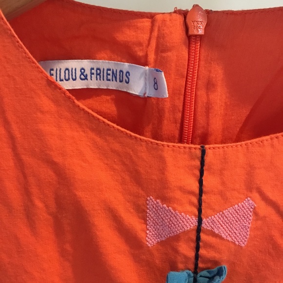 Filou & Friends Orange Kite Dress - Picture 2 of 3